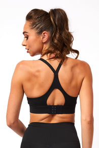 Load image into Gallery viewer, Elevate Sports Bra Black - Pokaba