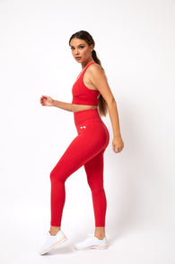 Load image into Gallery viewer, Flex Leggings Red - Pokaba