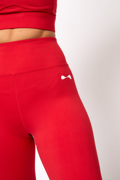 Flex Leggings Red - Pokaba