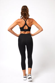 Load image into Gallery viewer, Elevate Sports Bra Black - Pokaba