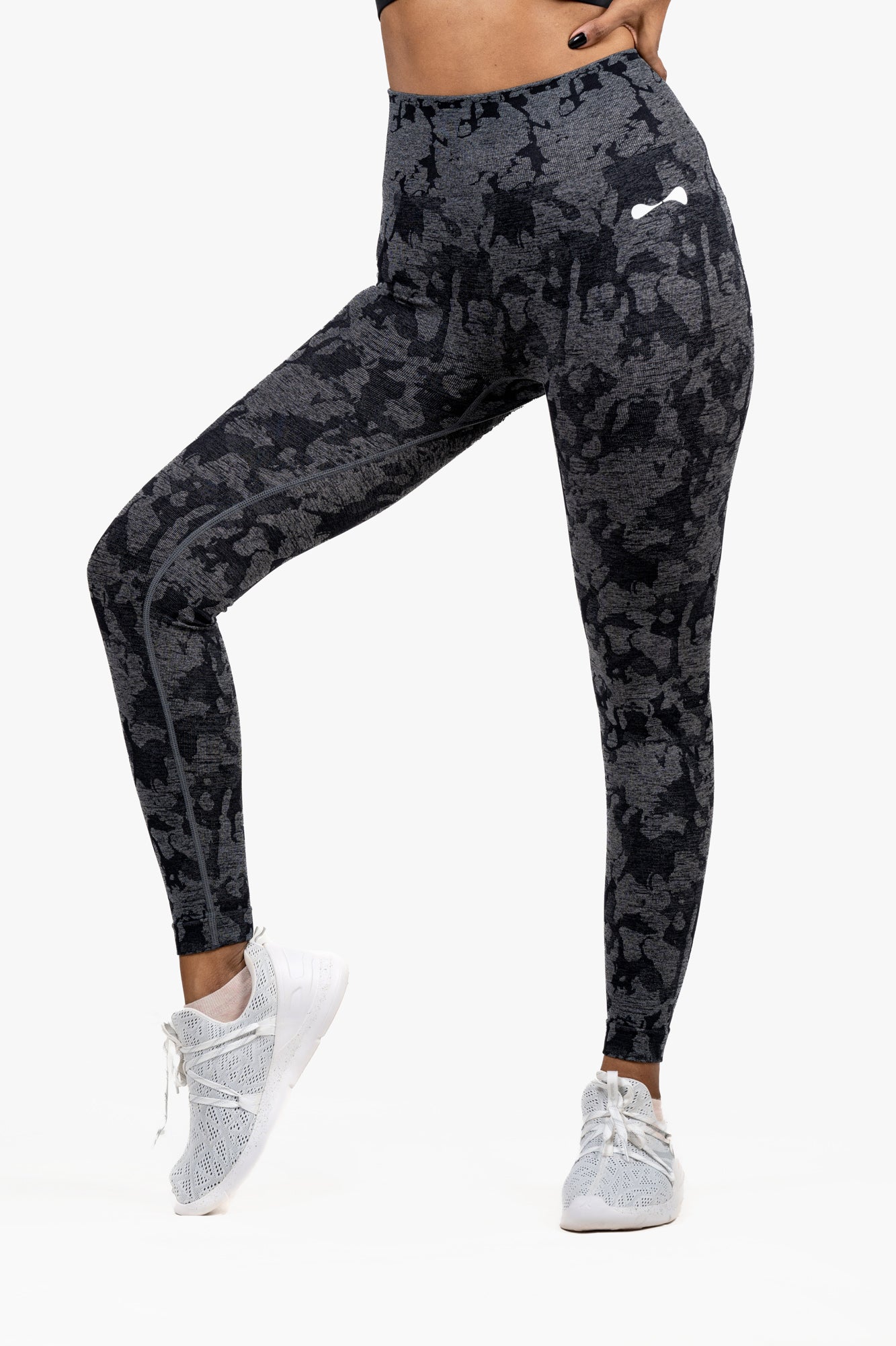 Camo Scrunch Butt Leggings - Pokaba