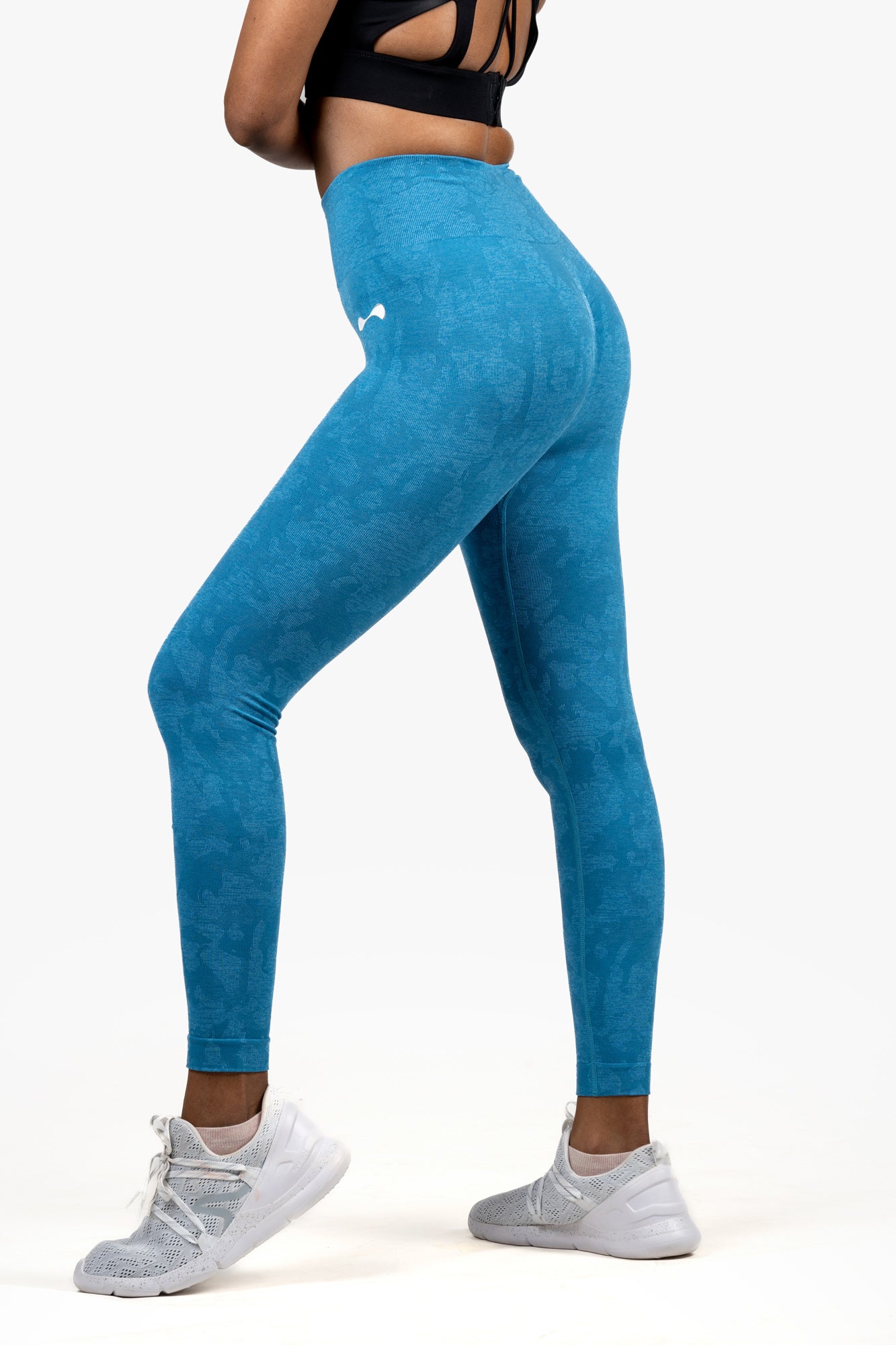 Camo Scrunch Butt Leggings - Pokaba